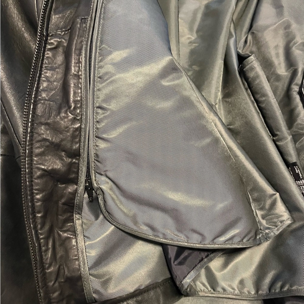 WILSONS Pelle Studio Men's Leather Jacket sz L - Picture 7 of 9